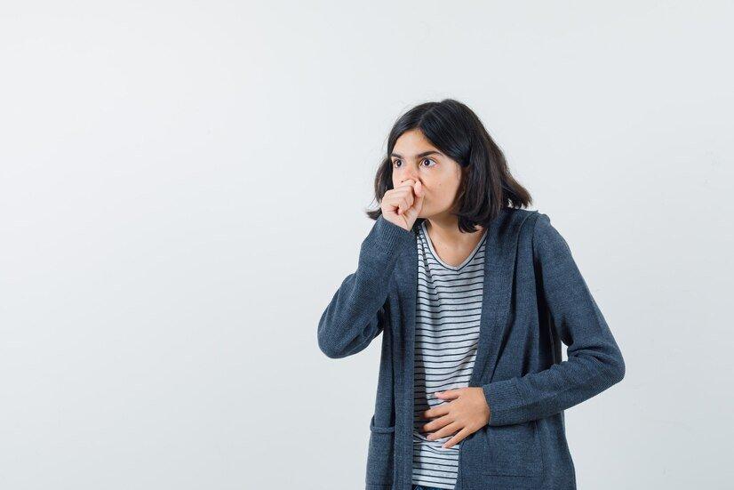 ilustrasi ibu hamil yang mengeluhkan mual pagi hari atau morning sickness
