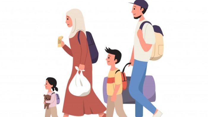 Ilustrasi membawa bayi mudik, berikut tips agar bayi nyaman dan tidak rewel