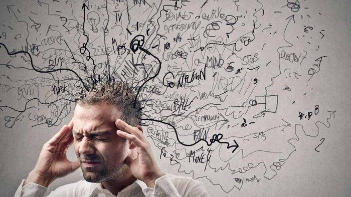 ilustrasi seseorang yang sering negatif thinking
