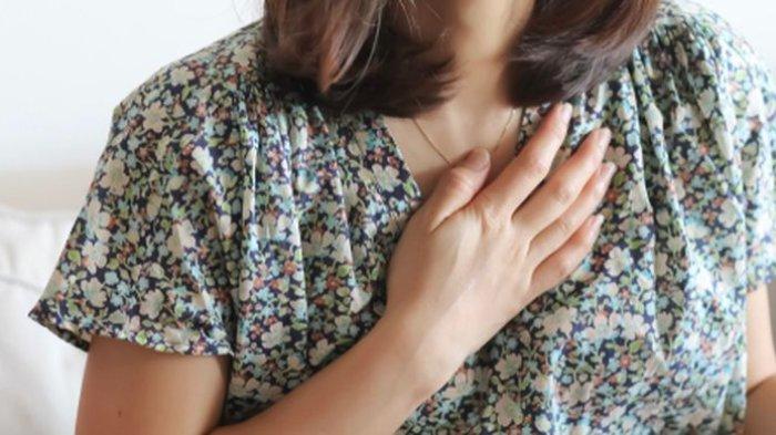 ilustrasi seseorang yang mengalami ngos-ngosan usai jalan jauh