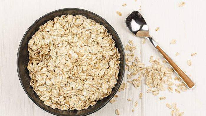ilustrasi oatmeal, makanan yang menyehatkan