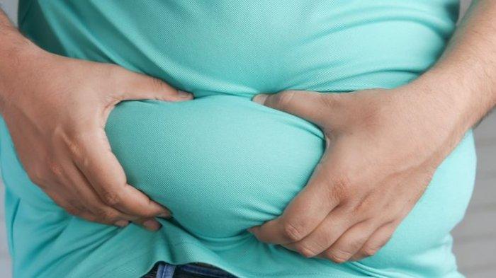 ilustrasi seseorang yang mengalami obesitas