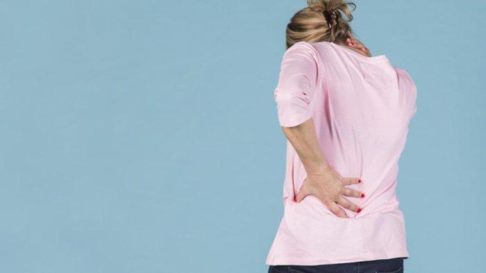 ilustrasi wanita yang mengalami osteoporosis