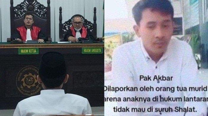 Pak Guru Akbar terancam dipenjara lantaran menghukum siswa tak mau salat