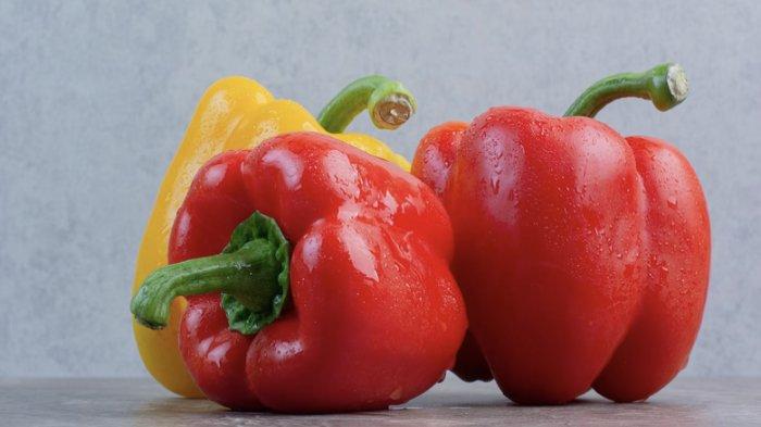 Ilustrasi paprika baik untuk kesehatan kulit