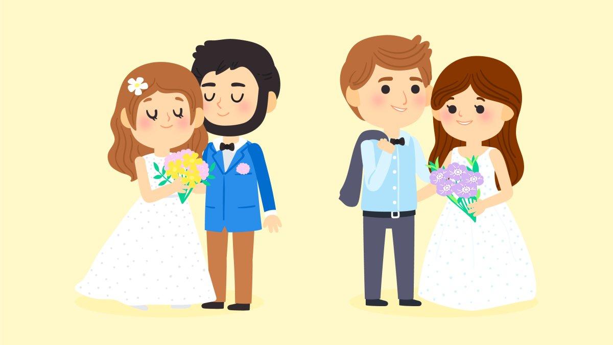 ilustrasi pernikahan