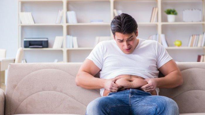 ilustrasi perut buncit