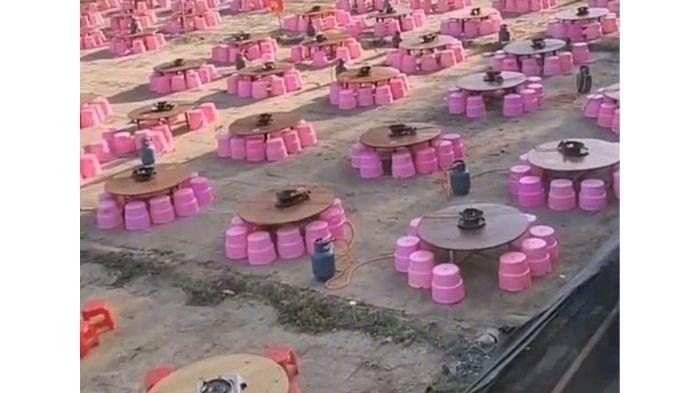 Pesta pernikahan sepi tidak ada yang datang