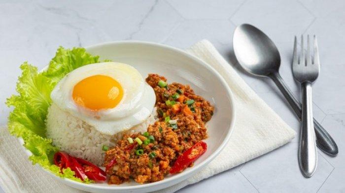 ilustrasi porsi makan kecil