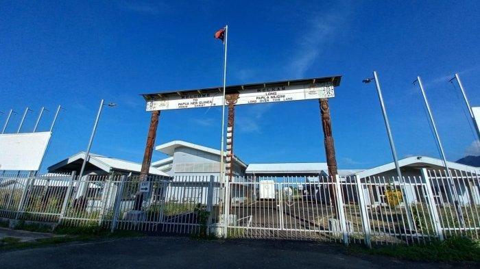 Pos Lintas Batas Negara (PLBN) Indonesia – Papua Nugini.