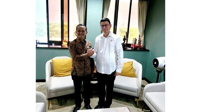 Prof. Dr. Taruna Ikrar bertemu dengan Menteri Investasi/ Kepala BKPM RI Bahlil Lahadalia