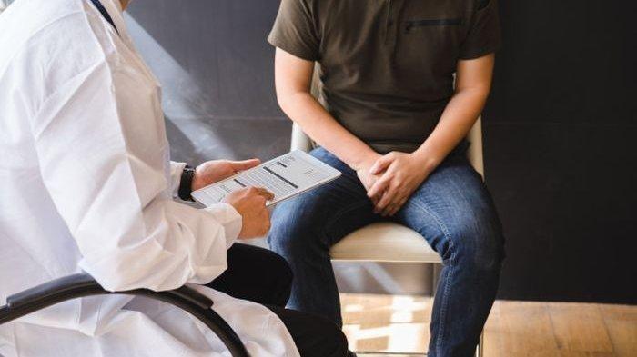 ilustrasi seseorang konsultasi dengan dokter 