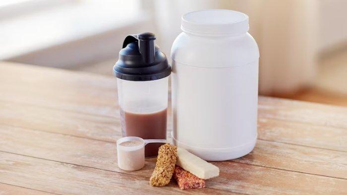 Ilustrasi protein shake, rekomendasi minuman diet untuk mempercepat penurunan berat badan