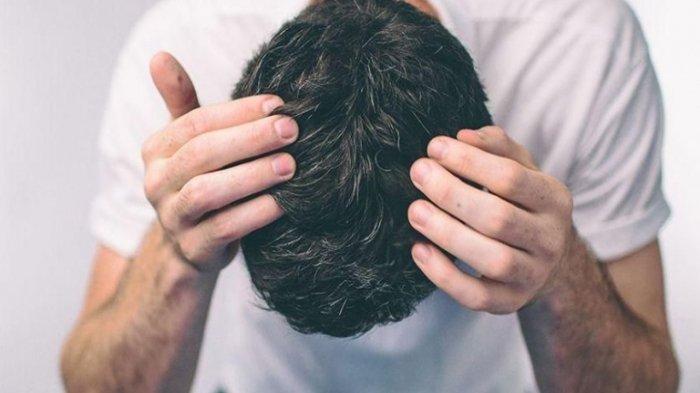 Ilustrasi rambut beruban