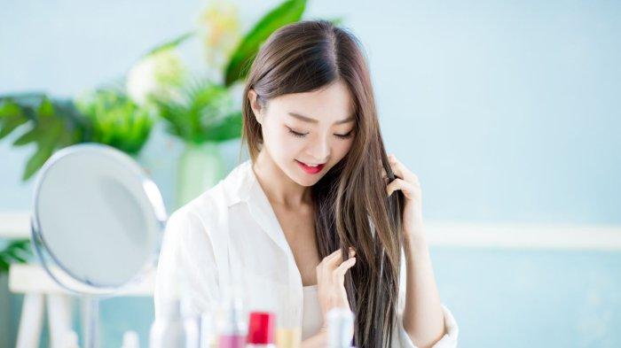 ilustrasi merawat rambut tetap sehat