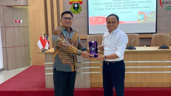 RSGMP Gusti Hasan Aman, Banjarmasin Benchmarking ke RSGMP Unhas, Andi Tajrin : Ini Langkah Strategis Tingkatkan Layanan Pendidikan RSGM di Indonesia