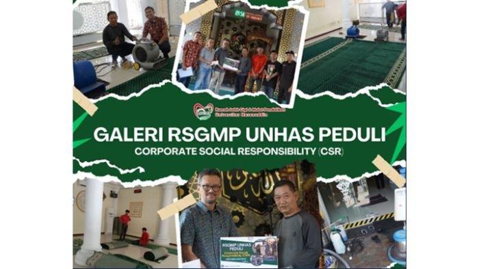 RSGMP Unhas Salurkan Bantuan CSR Melalui Program Peduli