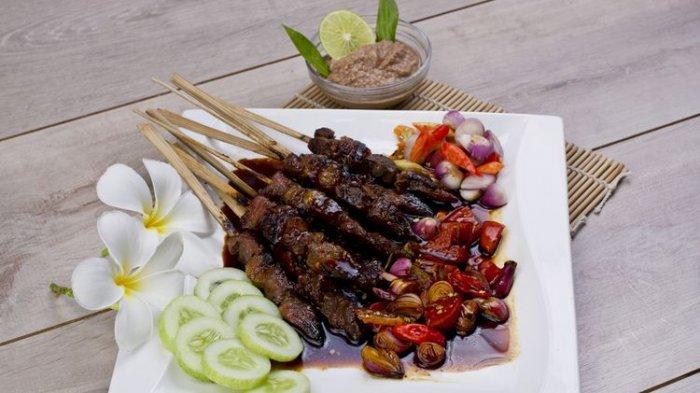Ilustrasi sate kambing