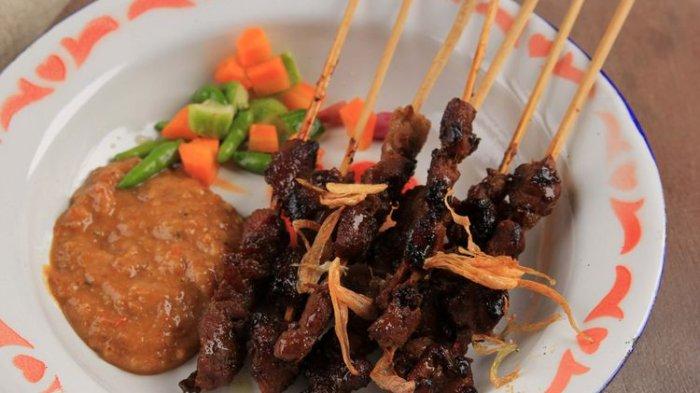 ilustrasi sate kambing