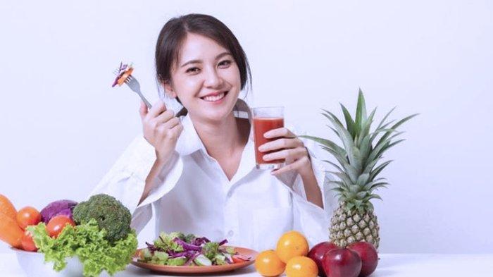 ilustrasi konsumsi sayur dan buah, salah satu cara untuk mencegah dehidrasi
