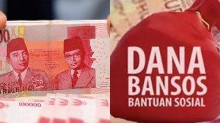 ilustrasi penerimaan dana bantuan sosial (bansos) dari pemerintah