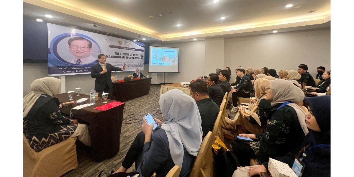 Prof. Johnson Hsin Chung Cheng dari Taiwan jadi Pembicara di Prodi Spesialis Ortodonti FKG Unhas