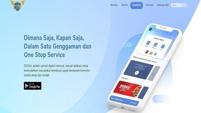 Ilustrasi aplikasi SIGNAL Samsat. Cara penggunaan SIGNAL, aplikasi bayar Pajak Kendaran 2023, segera daftar agar bisa isi bensin di SPBU.
