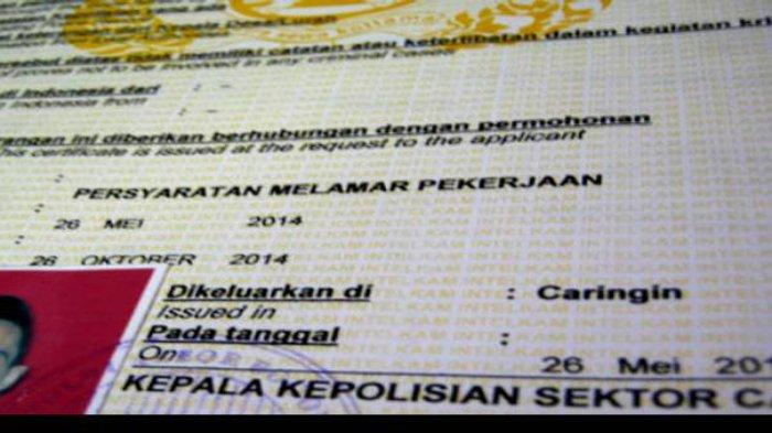 Panduan untuk membuat SKCK secara online, berikut syarat dan caranya