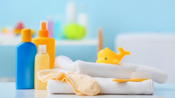 Ilustrasi skincare bayi