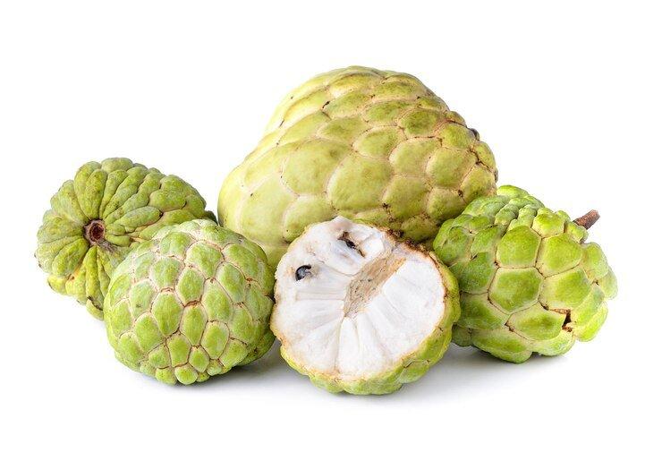 ilustrasi srikaya, buah tinggi gula yang dapat meningkatkan kadar gula darah dan berat badan
