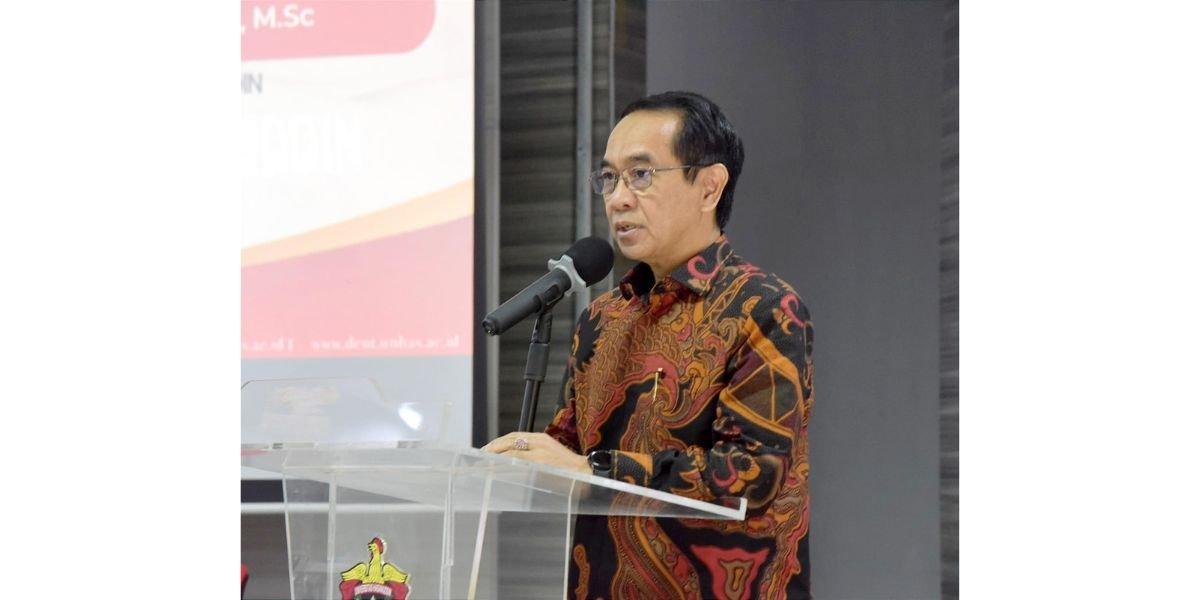 Rektor Unhas, Prof. Dr. Ir. Jamaluddin Jompa, M.Sc