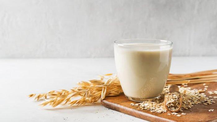 Ilustrasi susu oat, berikut ini manfaat konsumsi susu oat untuk kesehatan