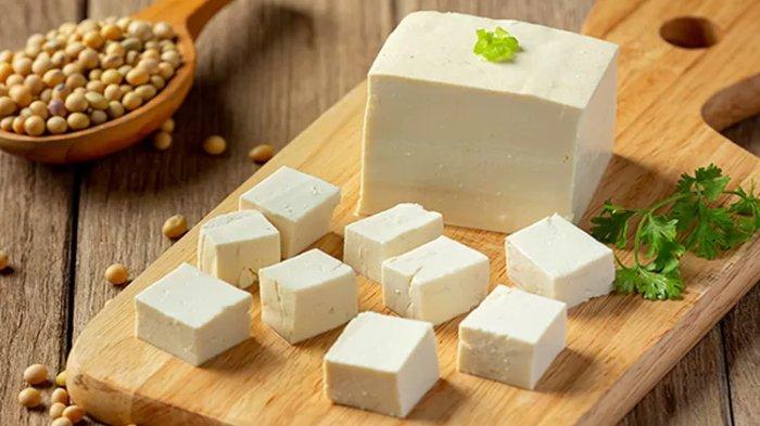Ilustrasi tahu, protein rendah lemak yang bagus untuk jantung dan menu diet