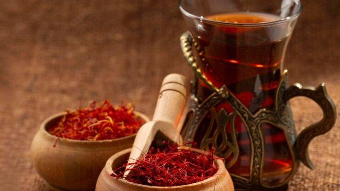 Ilustrasi teh saffron, berikut ini manfaat mengonsumsi teh saffron untuk kesehatan