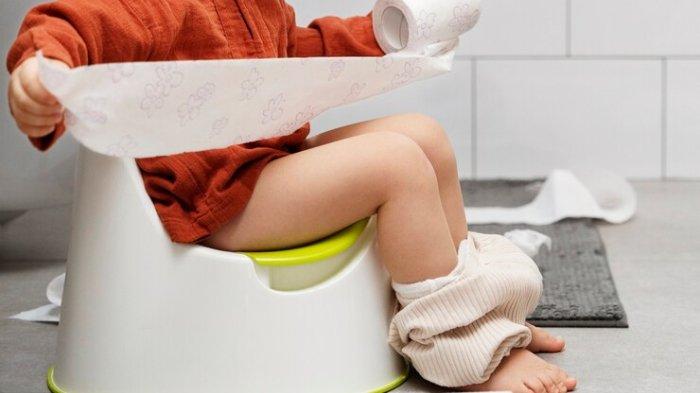 Ilustrasi toilet training pada anak, lakukan secara konsiten agar anak terbiasa