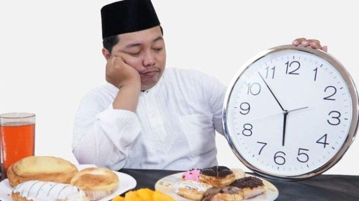 ilustrasi tubuh lemas saat berpuasa