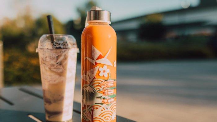 Tumber atau botol minum plastik vs stainless steel