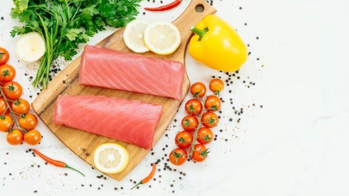 Ilustrasi tuna, salah satu ikan yang bagus untuk kesehatan otak