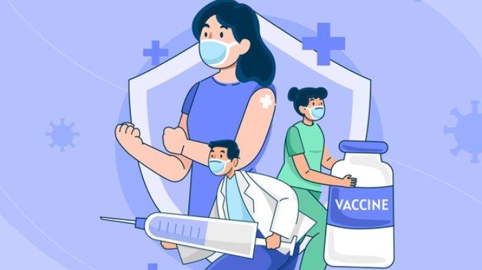 Ilustrasi vaksin Covid-19. Berikut lokasi dan jadwal vaksin Covid-19 gratis di DKI Jakarta