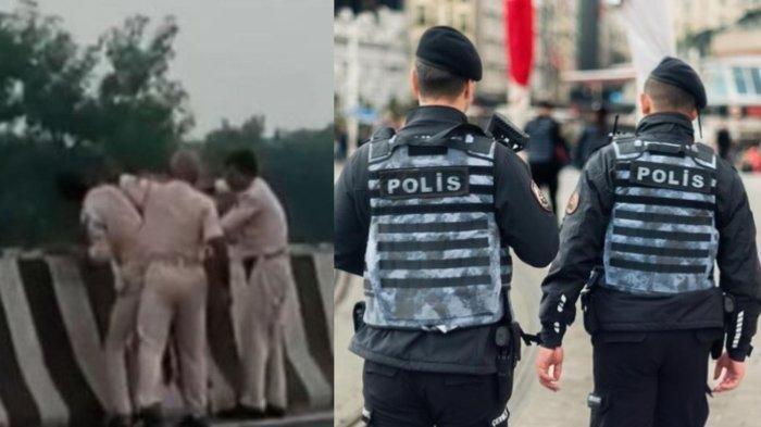 VIRAL Oknum Polisi Terang-terangan Buang Jasad Korban Kecelakaan ke Sungai, Publik Geram