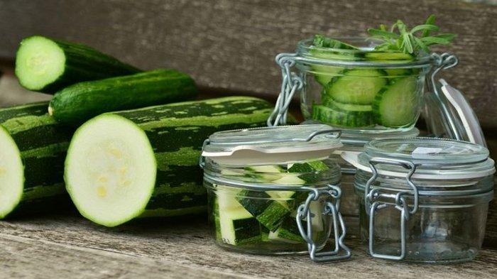 Ilustrasi zucchini, salah satu sayuran untuk atasi sembelit