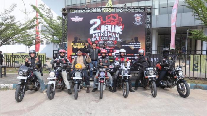 2Patroman Tiger Club Banjar Rayakan 2 Dekade dengan Semangat Persaudaraan dan Kebanggaan Bikers