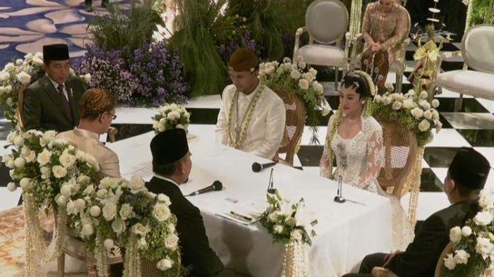 Kisah cinta Thariq Halilintar dan Aaliyah Massaid berujung di pelaminan, keduanya resmi menjadi suami istri, Jumat (26/7/2024).