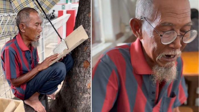 EKS PEGAWAI ITPN JUALAN KOPI - Tangkapan layar video yang diunggah Bripka Rizky Hikmat Setiawan pada 22 Januari 2025 memperlihat Abah Suhendar mantan pegawai ITPN yang banting setir jadi penjual kopi di Cihanjuang, Kabupaten Bandung Barat.