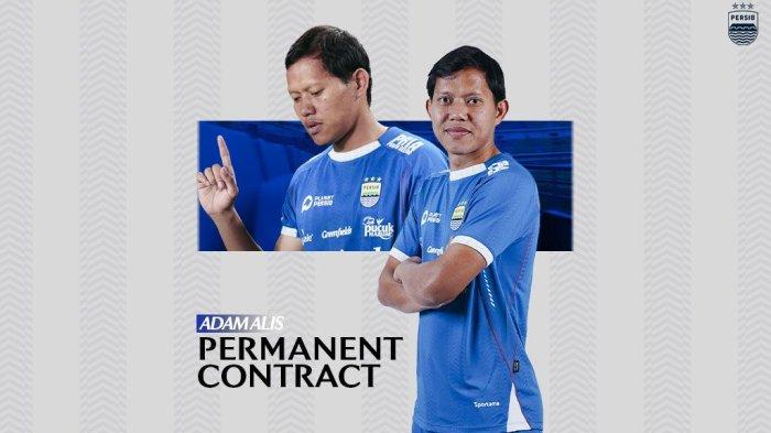 Adam Alis dikontrak permanen PERSIB.