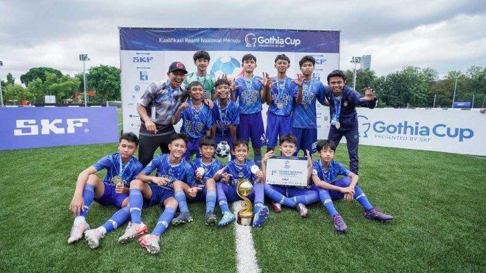 Akademi PERSIB menjuarai Grand Finale Meet the World With SKF Road to Gothia Cup 2025.