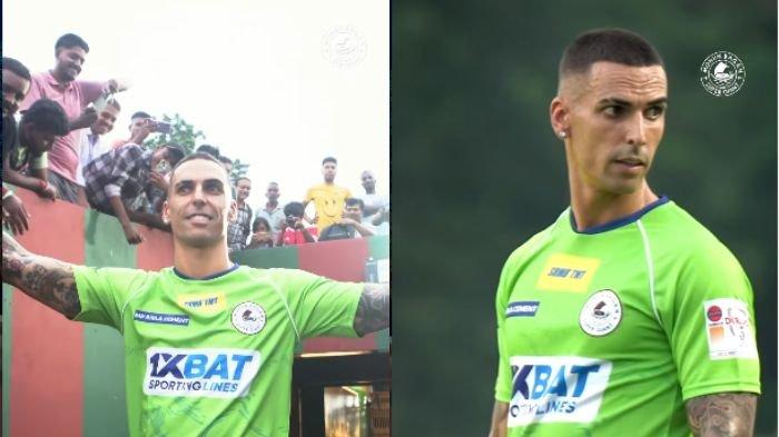 Mantan pemain Persib Bandung asal Spanyol kini pamer seragam dengan klub barunya.
