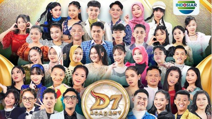 D ACADEMY 7: Tangkapan layar daftar peserta babak baru Top 40 besar D Academy 7. - Kini ajang pencarian bakat D Academy 7 memasuki babak baru, digelar Konser Welcome Top 40 D Academy 7 tayang di Indosiar malam ini, Jumat (27/6/2025).
