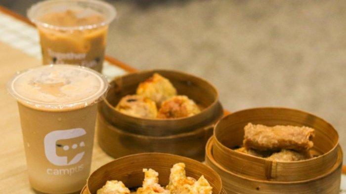 Sajian kuliner di Campus Cafe & Games