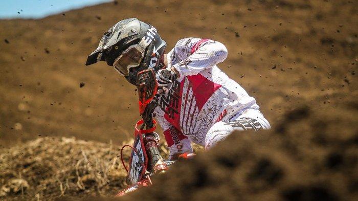 Delvintor Alfarizi kembali beraksi untuk mengincar poin maksimal pada lanjutan gelaran FIM Motocross World Championship (MXGP) di Selaparang, Lombok,